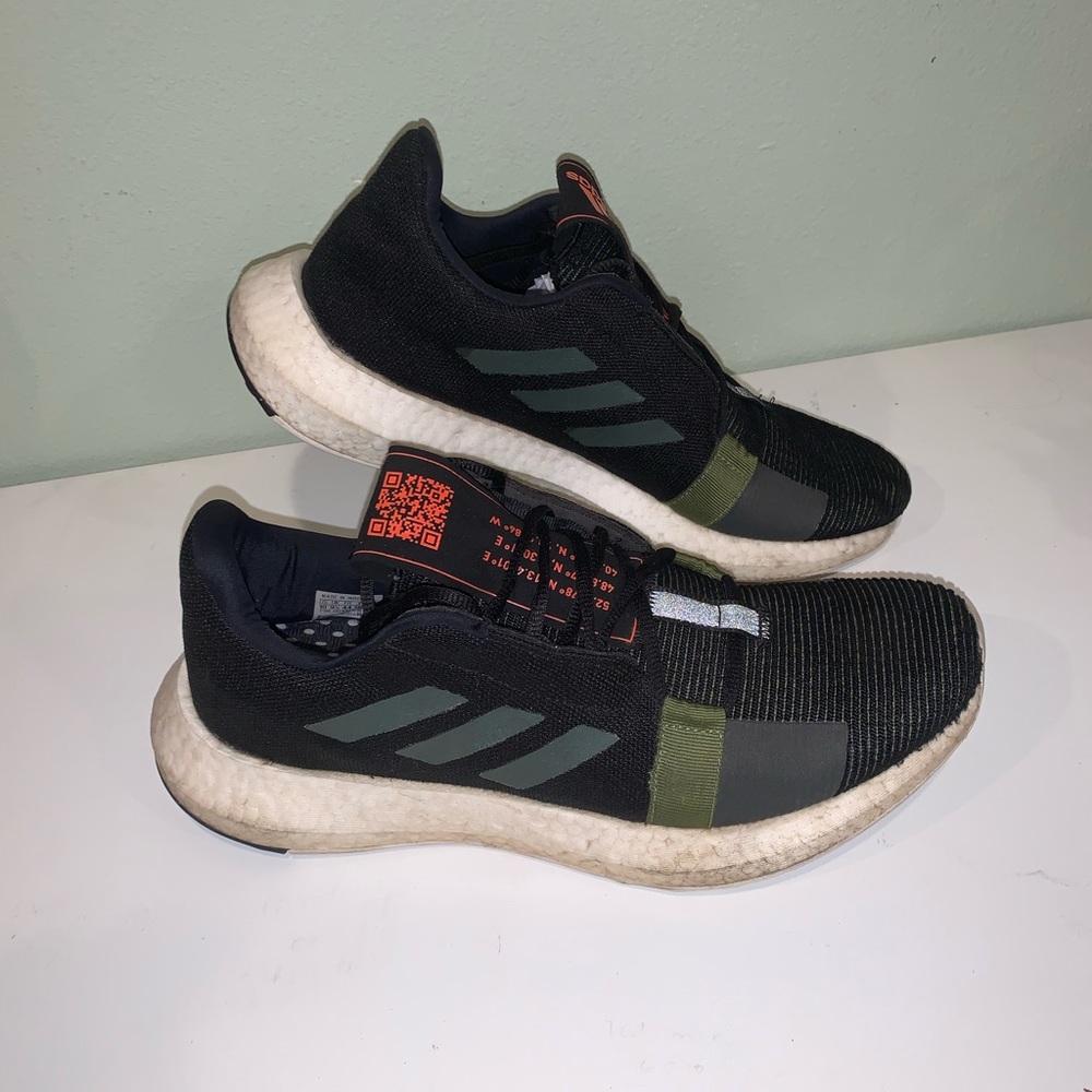 Adidas senseboost go ultraboost (color: tech olive)